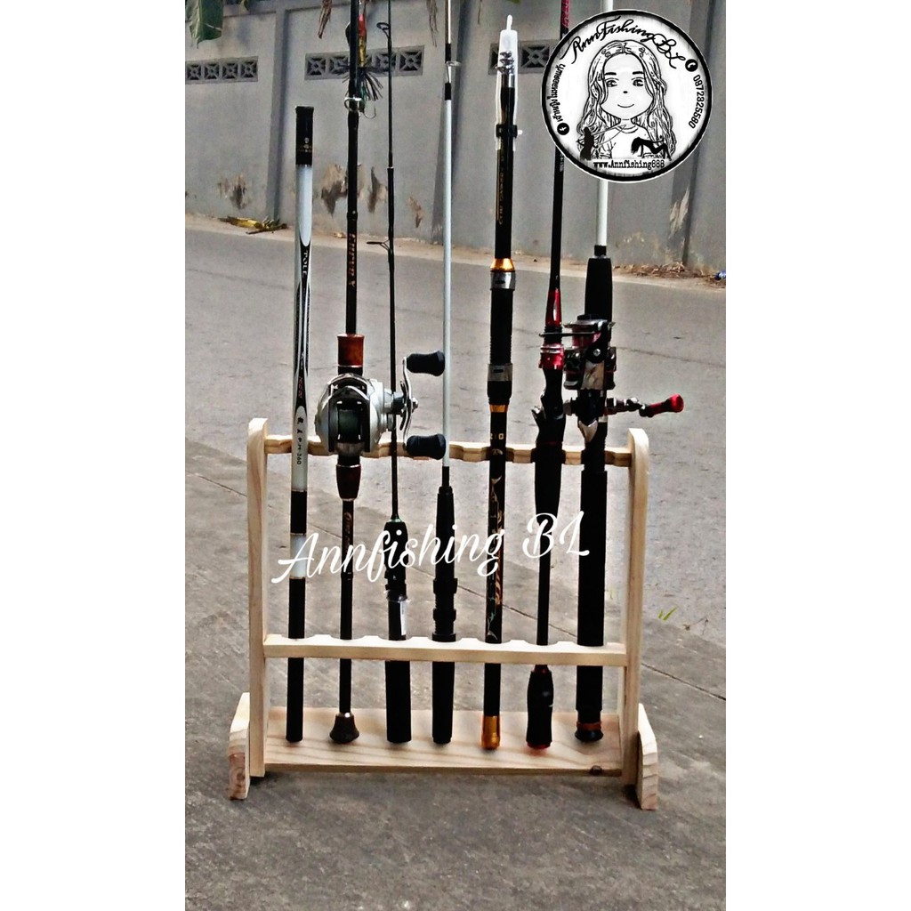 ที่วางคันเป็ด 7 ช่อง รุ่น   Raw wrok mini 2020 ขนาด 45×45 cm. กว้าง×สูง