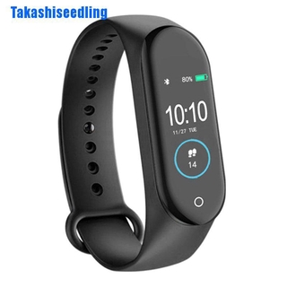 Takashiseedling M 4 M Band 4 นาฬิกาข้อมือ Smart Watch Oled กันน้ําหน้าจอสัมผัส Oled