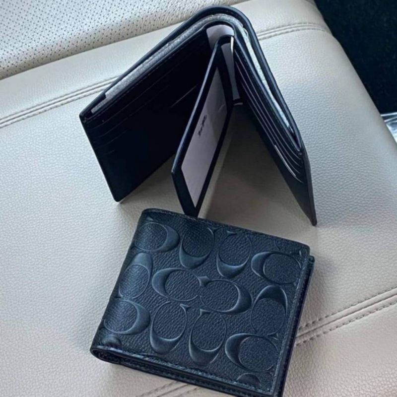 กระเป๋าตังค์ใบสั้นชาย  Coach wallet