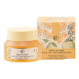 TREE ON TREE POMELO VITC+ SUPER BRIGHTENING MASK มาสก์ส้มโอ