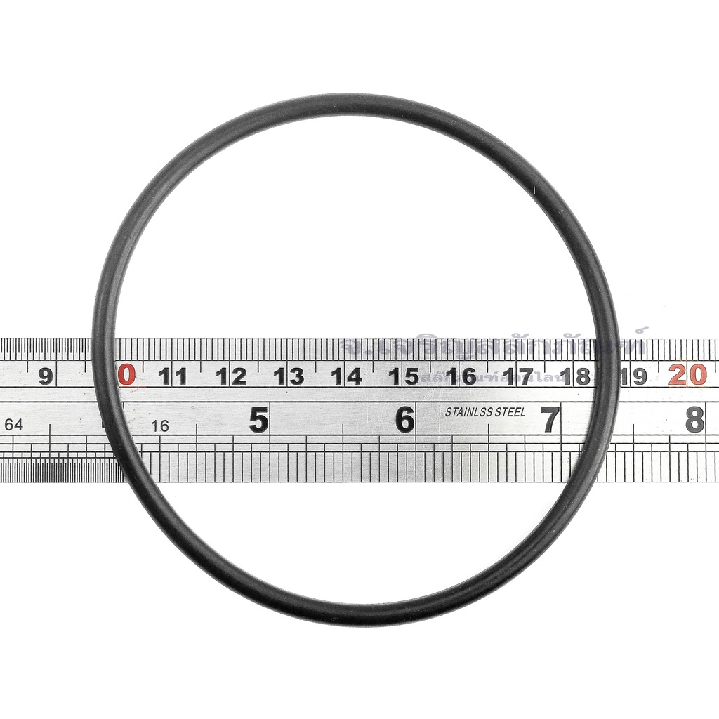 ลูกยางโอริงเส้นโต 4 mm NBR O-Ring วงใน 81-96 มิล (แพ็คละ 1 วง) ลูกยางเส้นกลม โอริง รับอุณภูมิ -30°C to 120° - รูปที่ 4