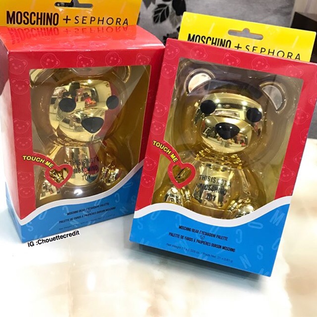 [พร้อมส่ง] Moschino  Collection Bear Eyeshadow Palette