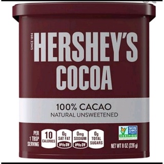 เฮอร์ชี่ส โกโก้ Hershey's Cocoa 100%Cacao Natural unsweetene…