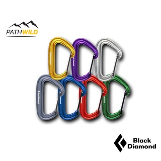 คาราบิเนอร์ อุปกรณ์ ปีนเขาโรยตัว ปีนหน้าผา BLACK DIAMOND MINIWIRE NON-LOCKING CARABINER