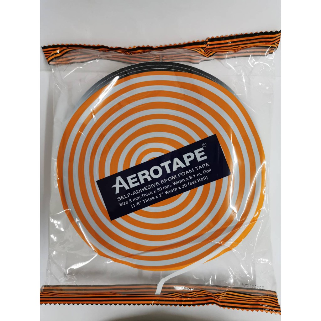 แอร์โร่เทป Aerotape 3mm x 50mm x 9.1M