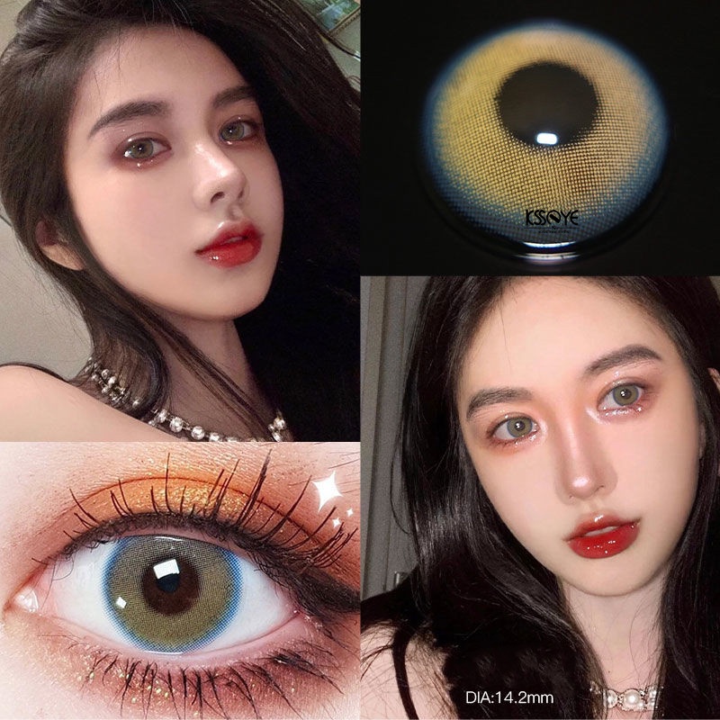 [ Graded Contact Lens ] คอนแทคเลนส์นิ่ม เส้นผ่าศูนย์กลาง 14.2 มม. สําหรับดวงตา