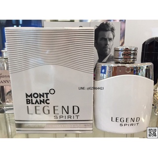 น้ำหอมแท้ MONT BLANC LEGEND SPIRIT EAU DE TOILETTE SPRAY FOR MEN 100 ML COUNTER BOX