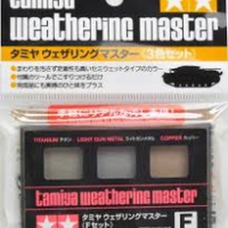 TAMIYA WEATHERING MASTER SET F [สินค้า่ชิ้นนี้เสียหายจาการขนส่งทางร้านไม่ขอรับผิดชอบทุกกรณี]