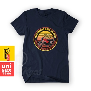 เสื้อยืดโอเวอร์ไซส์Using - เสื้อยืด ผ้าฝ้าย พิมพ์ลาย BIKERS MOVE THE SOUL 30s สไตล์เรโทร สําหรับผู้ชาย และผู้หญิงS-3XL