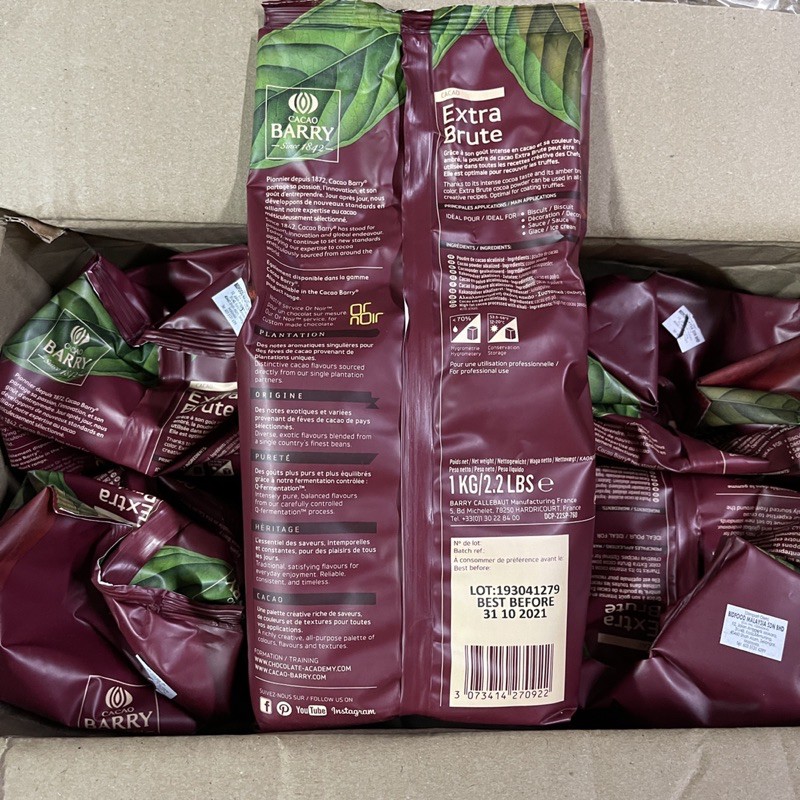BARRY EXTRA Brute cocoa powder Fat22-24% - abang_shop_ - ThaiPick