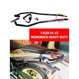 Y15zr V1 V2 RACK-2 MONORACK HEAVY DUTY YAMAHA Y15 TAPAK J TOP BOX ตัวยึด KAKI BELAKANG KOTAK เคสโลหะผสม GSB