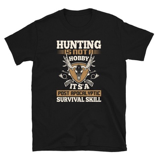 เสื้อยืดผ้าฝ้าย พิมพ์ลาย Not A Hobby Hunting Outdoors Nature Hunter GHehfk09JLegna75สามารถปรับแต่งได้