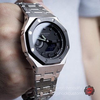 Gshock AP Stainless GEN3 Two Tone Ga-2100-1a1 ใส่ตัวหายาก Rare item