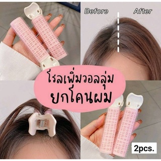 Hair Roller Pins โรลเพิ่มวอลลุ่มยกโคนผม 2pcs.