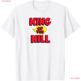 เสื้อยืดผ้าฝ้ายพิมพ์ลายZ.L.L Sport เสื้อผู้ชาย เสื่อยืดผู้หญิง King Of The Hill Logo T-shirt เสื้อยืดพิมลาย cotton เสื้อ