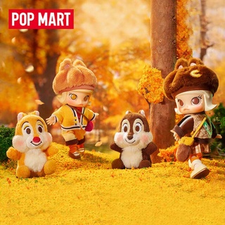 พร้อมส่ง ของแท้ ฟิกเกอร์ POPMART POLLY MOLLY Chip n Dale Jasmine BJD QHXZ