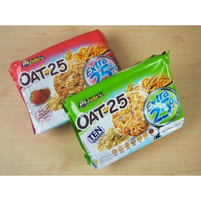 คุ๊กกี้ข้าวโอ๊ต รวมธัญพืช Julie’s OAT-25 🍪