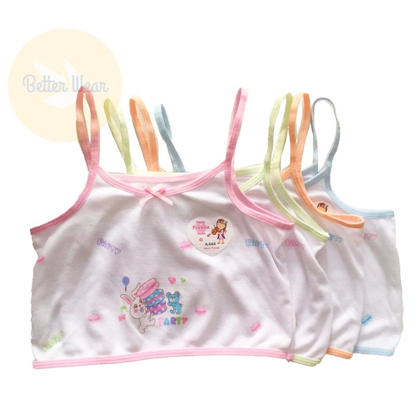 Freena A444 เสื้อซับในเด็ก สายเดี่ยวครึ่งตัว รอบอก 24-28 นิ้ว