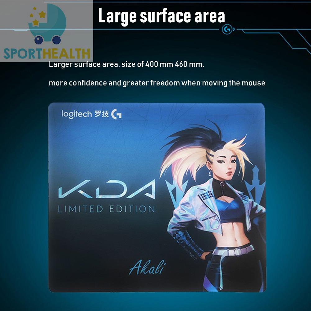 Sporthealth Logitech KDA แผ่นรองเมาส์ กันลื่น ขนาดใหญ่ สําหรับเล่นเกม ...