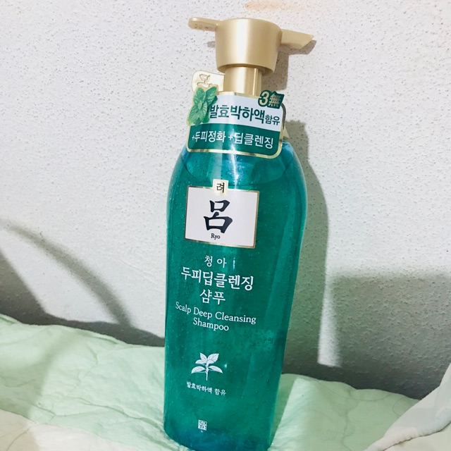 Ryo - Scalp Deep Cleaning Shampoo 500 ml แชมพู เกาหลี รยอ
