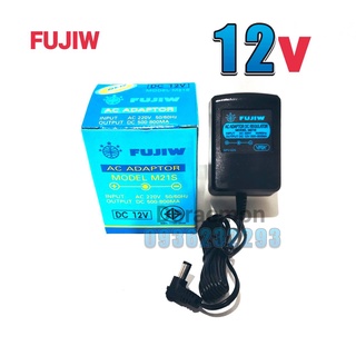 FUJIW AC ADAPTOR MODEL M21S(+ใน -นอก) DC12V หม้อแปลงไฟ อะแดปเตอร์ MADE IN THAILAND