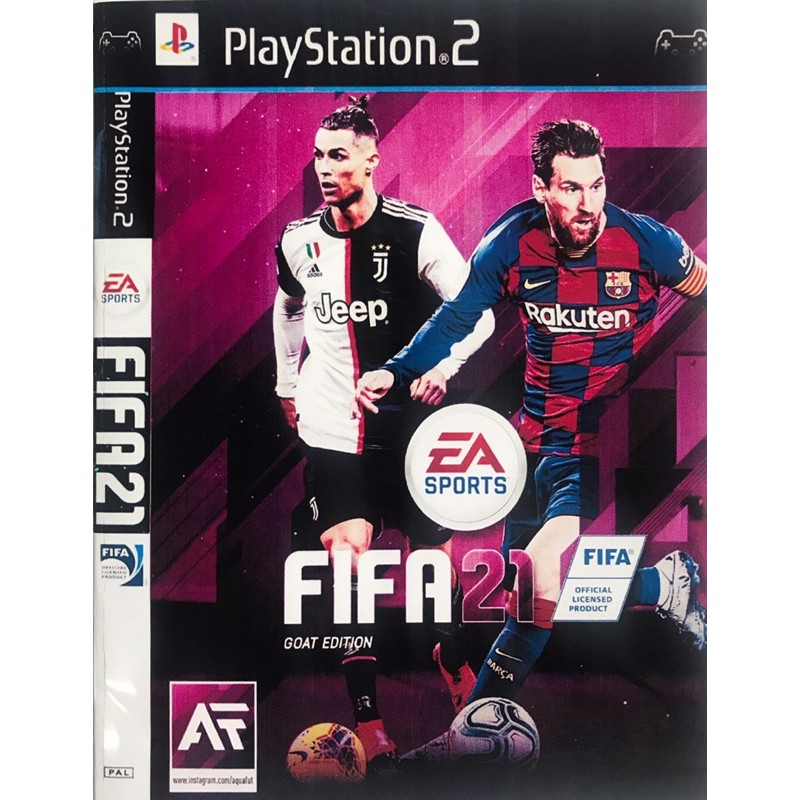 แผ่นเกมส์ PS2 FIFA 21