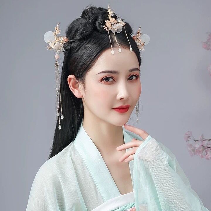 กิ๊บติดผม ประดับพู่ สไตล์โบราณ แฟชั่นฮั่นฝู สําหรับผู้หญิง - รูปที่ 2