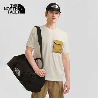 THE NORTH FACE M S/S HYBRID POCKET TEE - AP - GARDENIA WHITE เสื้อยืดแขนสั้น เสื้อผ้า เสื้อผ้าผู้ชาย