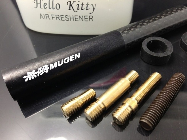 เสาอากาศรถยนต์คาร์บอนไฟเบอร์ 4 . 7 นิ้วสําหรับ Honda Civic Accord Crz Crv Jazz Fit Legend Odysey Mdx