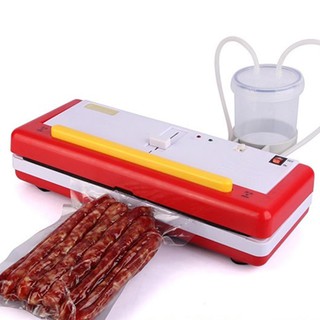 เครื่องซีลสูญญากาศ Vacuum Seal DZ-300B (สำหรับซีลสินค้าที่มีน้ำ หรือ ผง) ขนาด 350x140x70mm