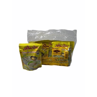 เติมทิพ น้ำก๋วยเตี๋ยวกึ่งสำเร็จรูป เข้นข้น,น้ำใส 方便面汤 Instant Concentrated Noodle Soup ( Clear Soup ) 350g ซองสีเหลือง HALAL 1แพคใหญ่/จำนวน 6 ซอง ราคาพิเศษ สินค้าพร้อมส่ง