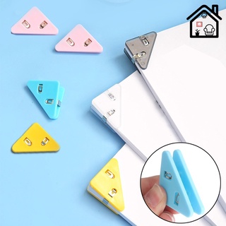 5 Pcs/Box Mini Paper Corner Clips / Colorful Book Corner Protect Clamps for School