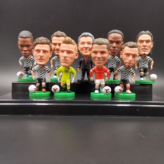 ฟิกเกอร์ The 2021-22 season Action figures of Manchester United Maguire Bruno Fernandes Mason Greenwood POGBA Cavani สําหรับเล่นฟุตบอล