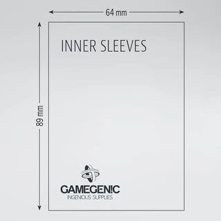 [GameGenic] Inner Sleeves / Perfect Sleeves - ซองฟิต ใส่การ์ดชั้นใน (MTG / Pokemon TCG / Card Game)