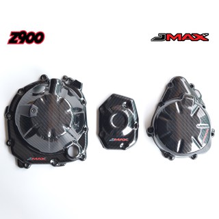 ครอบเครื่อง ตรงรุ่น KAWASAKI Z900 ปี 2017-22 ลายฟิล์มคาร์บอน 6D Full Size