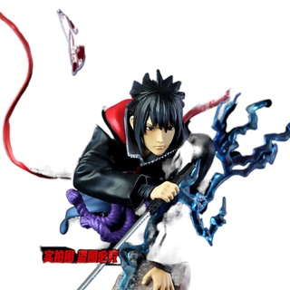 Naruto GK UP Art MINI Uchiha Sasuke สุดยอดมือรุ่นรูปปั้นเครื่องประดับ