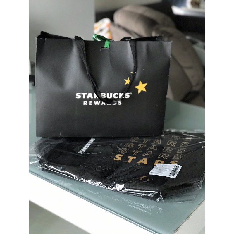 กระเป๋าผ้าสตาร์บัคส์ใบใหญ่ Starbucks Tote Bag