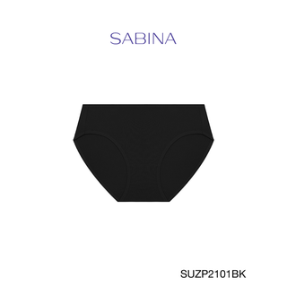 Sabina กางเกงชั้นใน (ทรง Bikini) รุ่น Panty Zone รหัส SUZP2101BK สีดำ