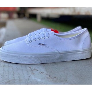 VANS AUTHENTIC TRUE WHITE SNEAKERS Size : 36 - 45 พร้อมกล่องทุกคู่