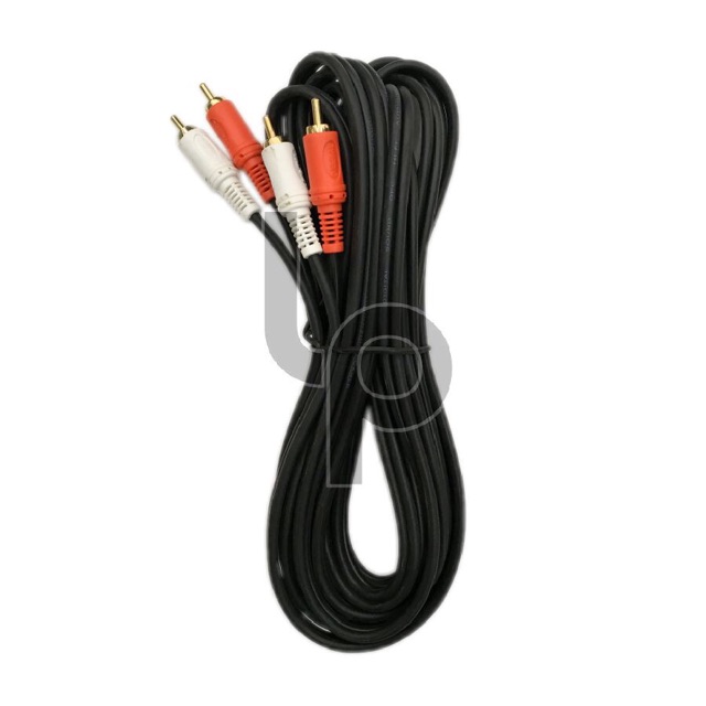 สายสัญญาณ RCA 2 - RCA 2 ยาว 10M ยี่ห้อ CROSS