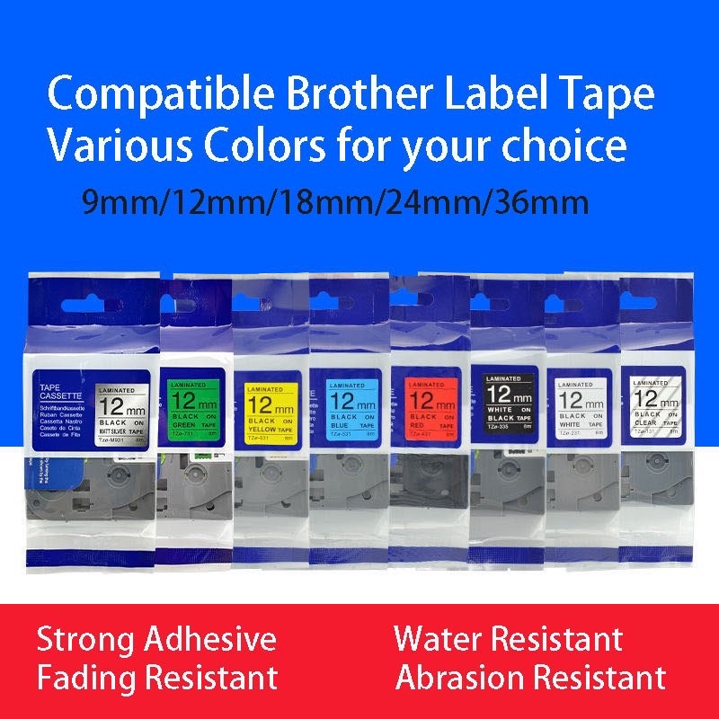 [Office Matters] Brother Tape P-Touch Laminated 12mm TZe Tape