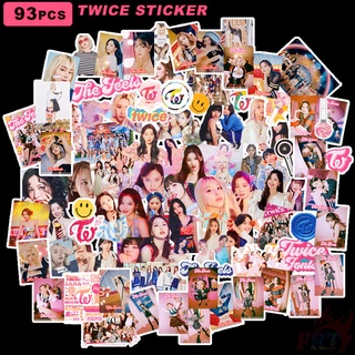 93 ชิ้น / ชุด ❉ Twice Series 03: ♪ สติกเกอร์ The Feels สําหรับติดตกแต่ง ❉ สติกเกอร์ ลายศิลปินเกาหลี Supergirls สําหรับตกแต่งกระเป๋าเดินทาง แล็ปท็อป สเก็ตบอร์ด DIY