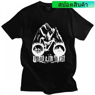 เสื้อยืด พิมพ์ลายจักรยานเสือภูเขา สําหรับผู้ชาย และผู้หญิง