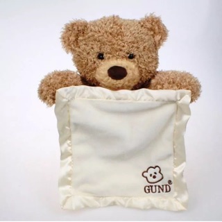 ตุ๊กตาหมีจ๊ะเอ๋ มีโค้ดลด100฿ พูดได้ peek a boo ของเล่นเด็ก ซ่อนแอบ play hide