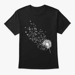 [S-5XL]เสื้อยืด พิมพ์ลาย Bird Dandelion 3