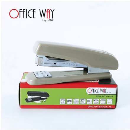 เครื่องเย็บกระดาษ ยี่ห้อ Office Way รุ่น OW-45N (สีเทา) | Office Way Stapler # OW-45N (Grey)