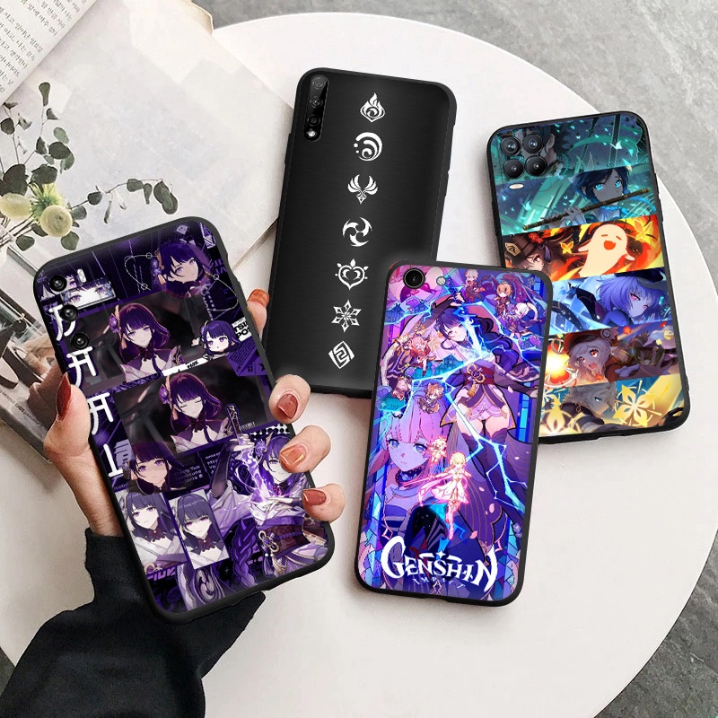 Samsung A51 A52 A71 A72 A81 A82 A91 M20 M30 M30S M21 HT14 genshin impact เคสโทรศัพท์แบบนุ่ม