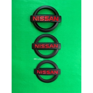 โลโก้ NISSAN โลโก้นิสสัน สีดำ ราคาต่อชิ้น