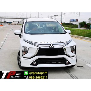 ชุดแต่งสเกิร์ตรอบคัน Mitsubishi Xpander เอ็กซ์แพนเดอร์ 2018 OEM จาอTp-Autopart