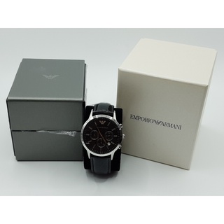 นาฬิกา EMPORIO ARMANI MENS AR2447 43 MM QUARTZ CHRONOGRAPH พร้อมกล่อง (ใหม่)